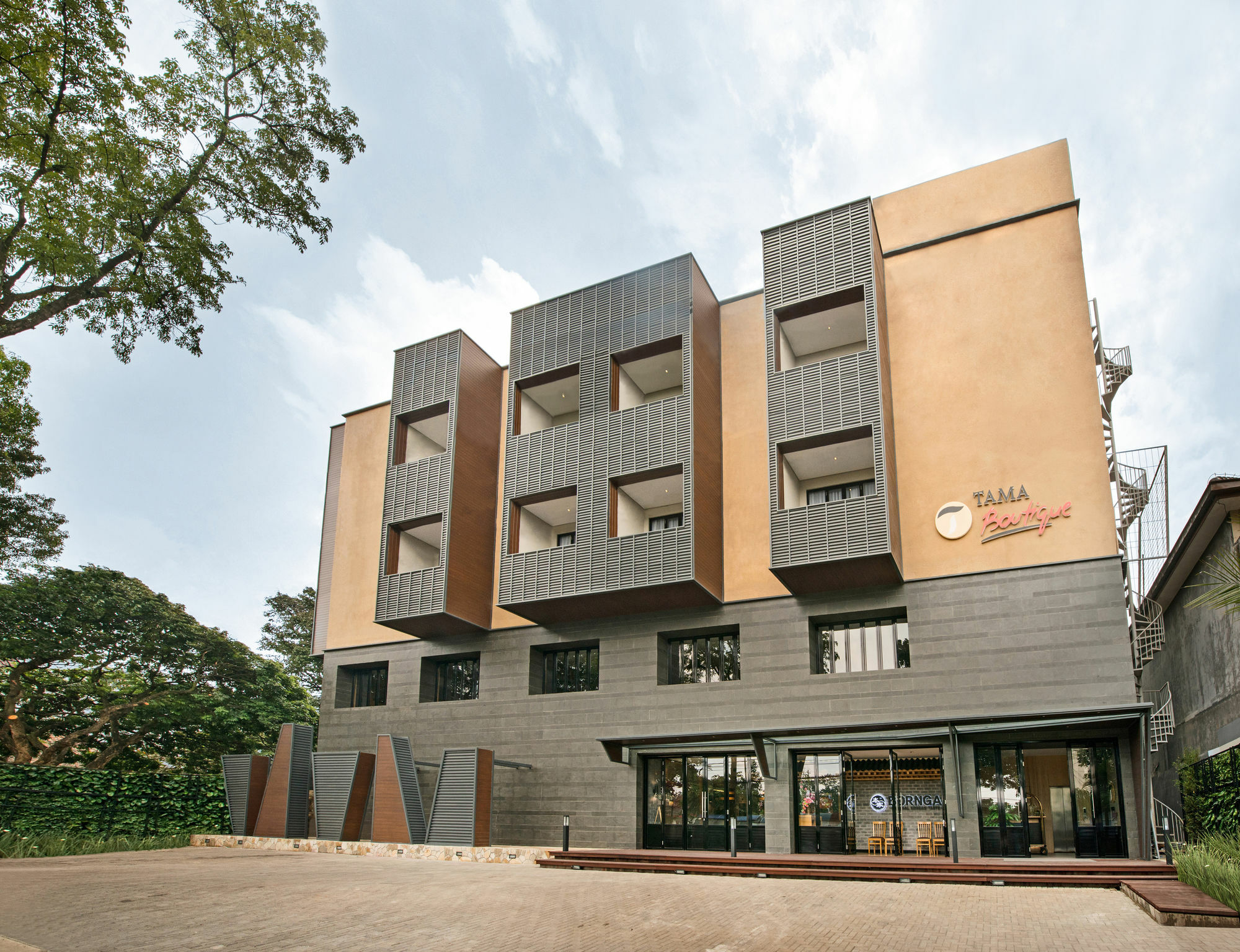 בנדונג Tama Boutique Hotel מראה חיצוני תמונה